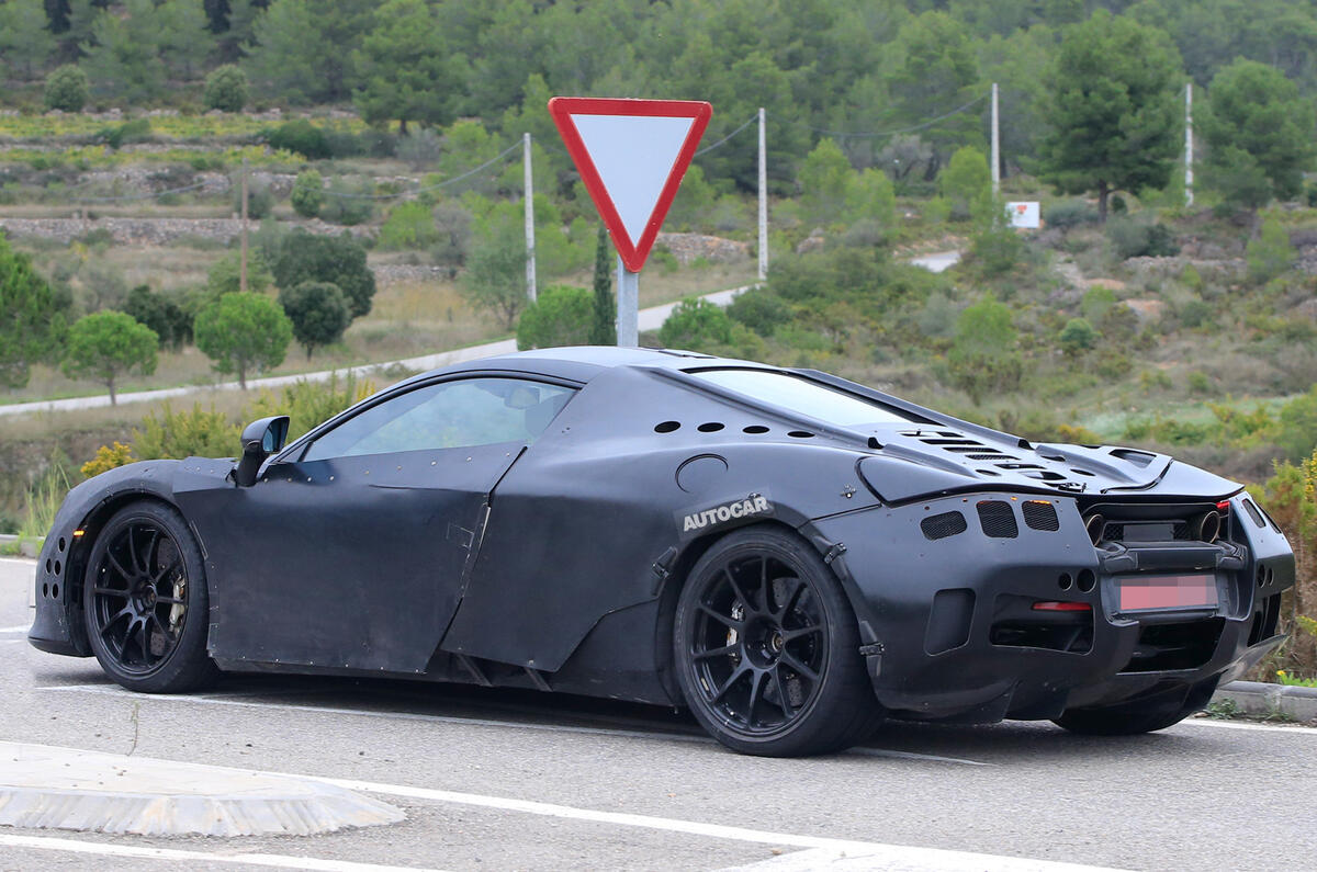 McLaren P14: 650S replacement spotted with 3.8-litre V8 | Autocar