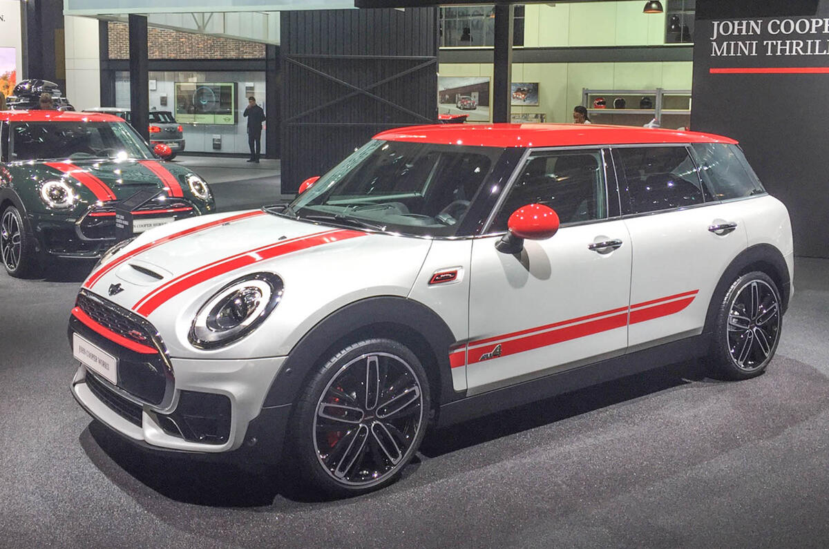 Mini Clubman JCW revealed with 228bhp | Autocar