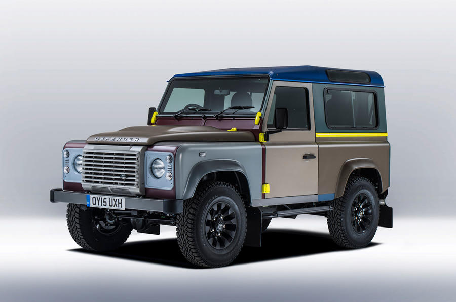 Sir Paul Smith designs one-off Land Rover Defender | Autocar