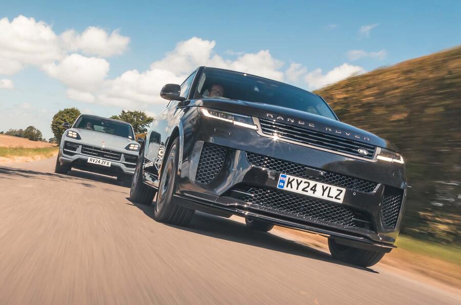 Porsche Cayenne Turbo GT vs Range Rover SV feature