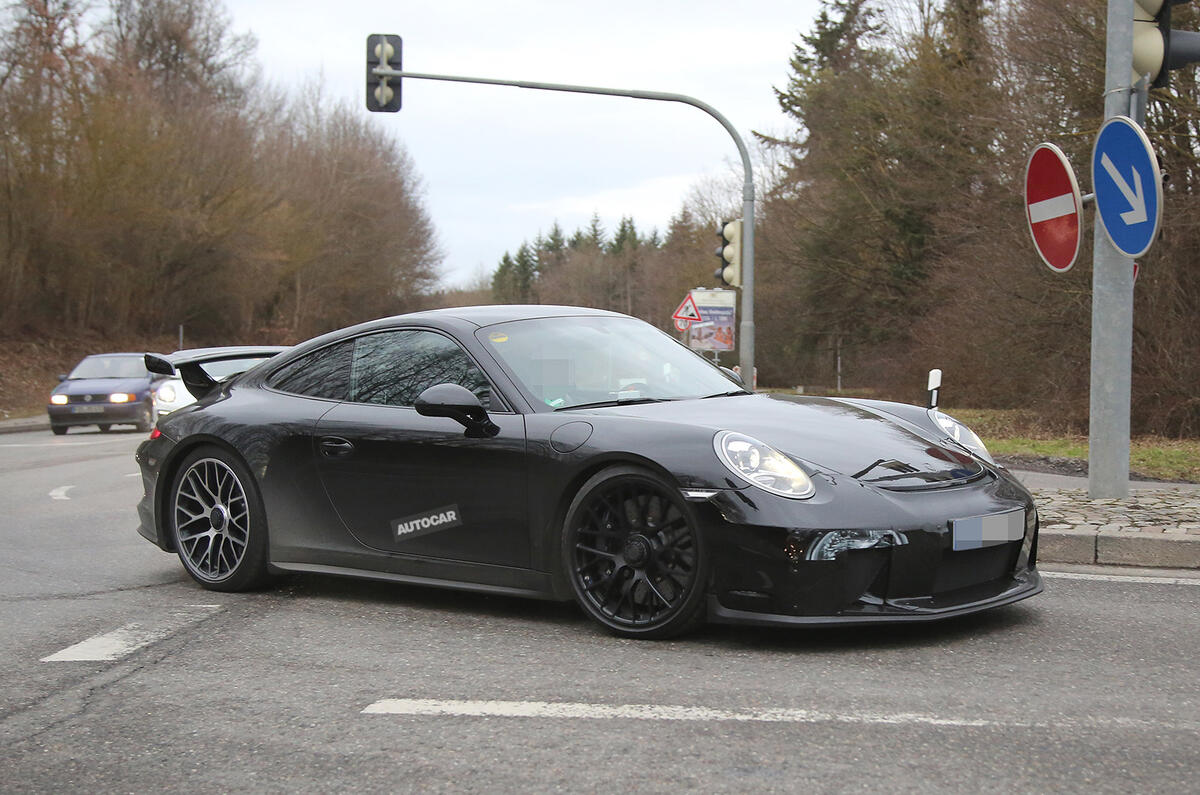 2017 Porsche 911 GT3 Facelift Spotted Undisguised | Autocar