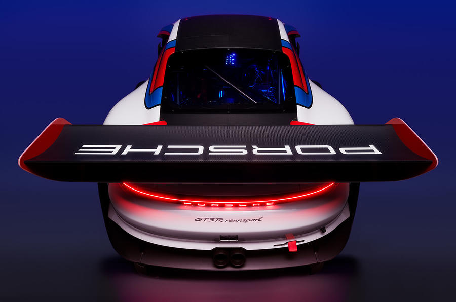 Porsche 911 GT3 R Rennsport spoiler