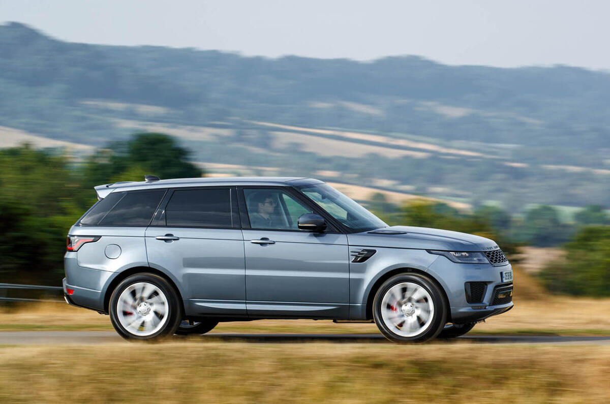 Plug in hybrid on sale range rover sport