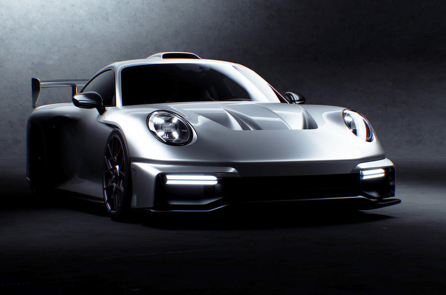 RML Porsche 911 P39 upgrade teaser front three quarters