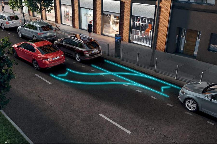 Skoda parking assist 