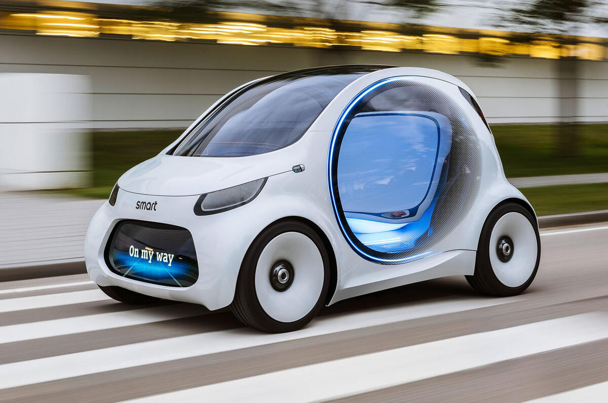 Smart Vision EQ makes public debut as 'electric city car of future ...