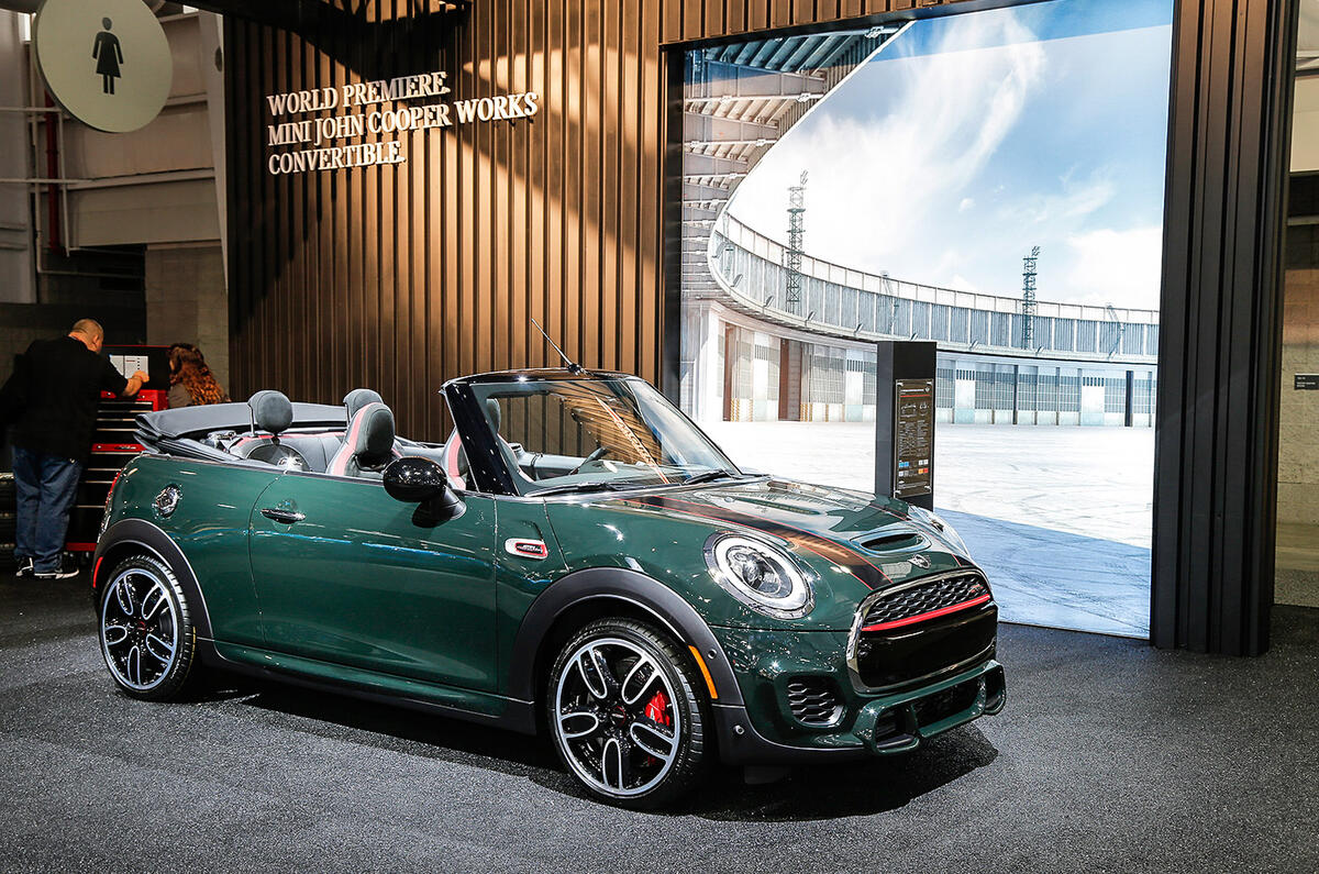 Mini John Cooper Works Convertible Unveiled | Autocar