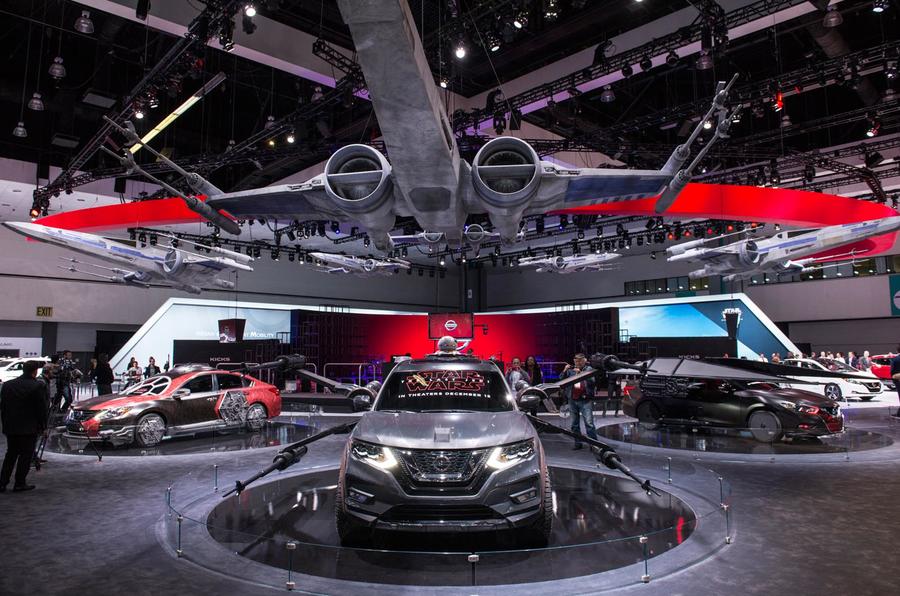 Nissan showcases six Star Wars-themed concept cars | Autocar