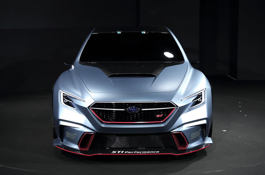 Subaru Viziv Performance Sti Concept Shown At Tokyo Auto Salon Autocar
