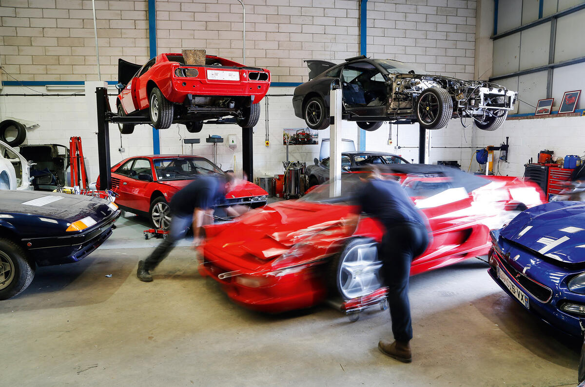 The supercar graveyard where Ferraris and Lamborghinis go to die