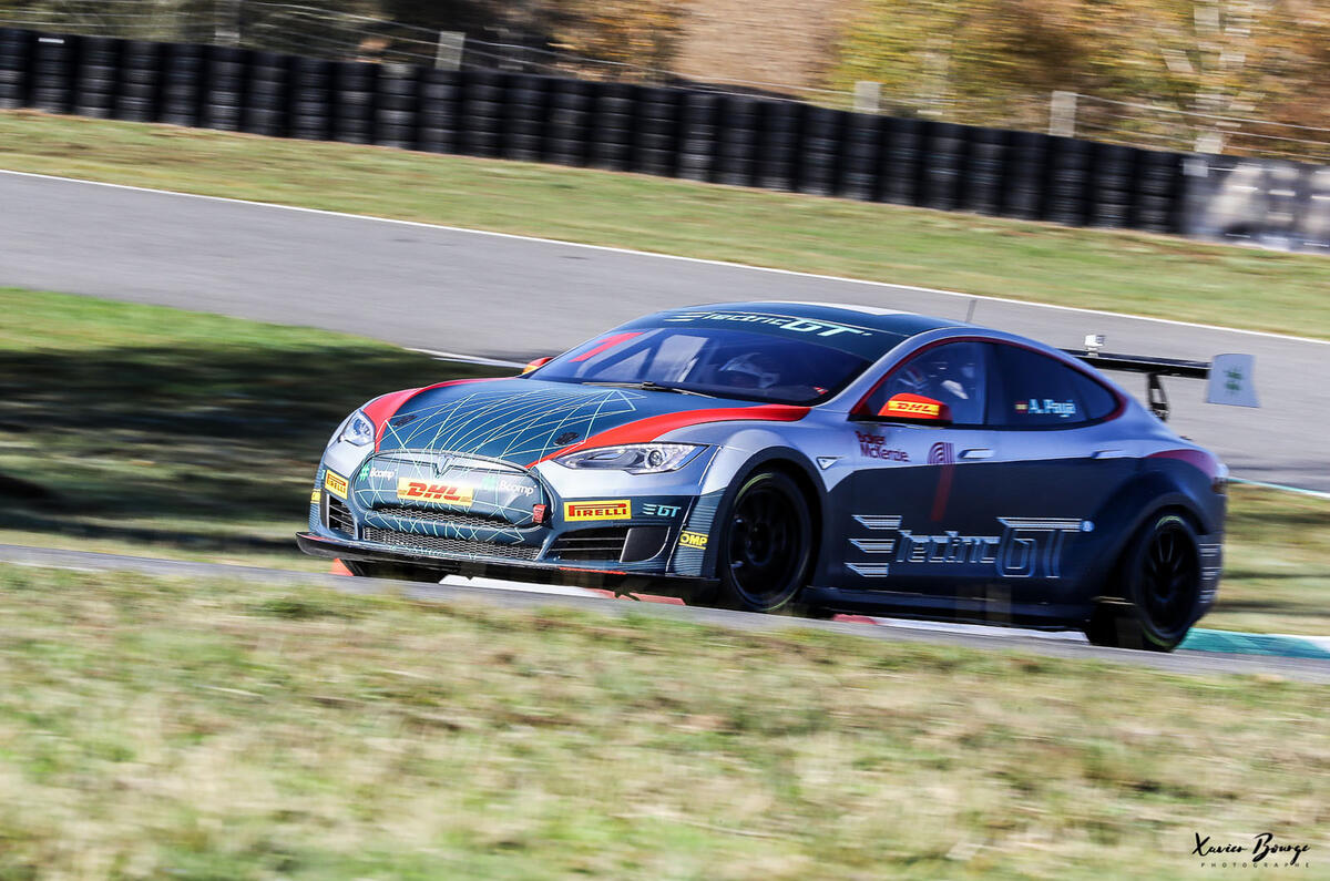 Tesla Model S P85d Electric Gt Racer Driven Autocar