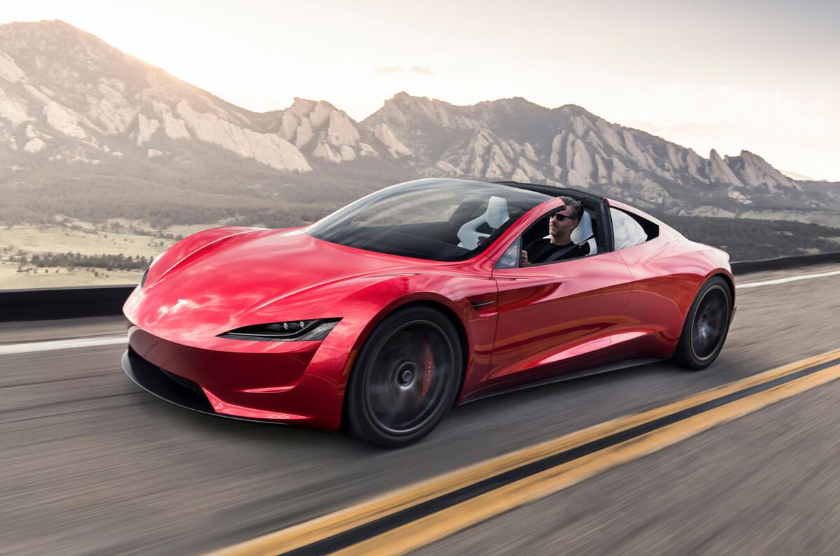 Tesla roadster deals fastest car