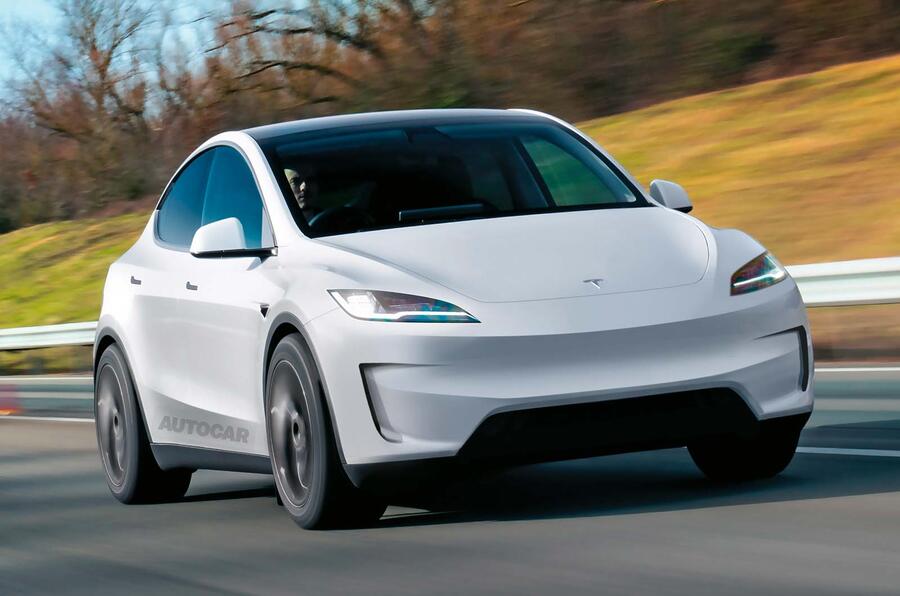 Tesla Model Y renovacion facial 2024