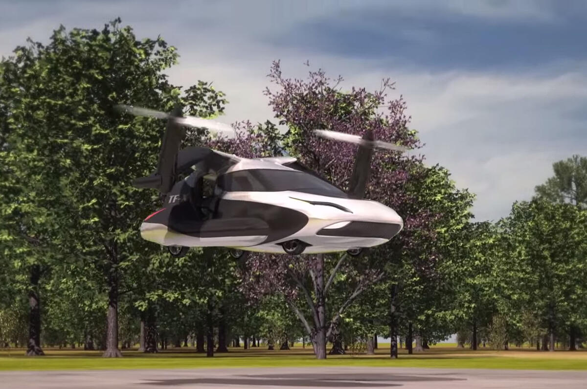 New Terrafugia TF-X flying car revealed | Autocar