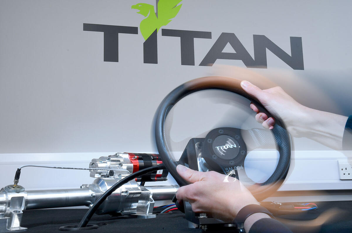 Titan power steering demo