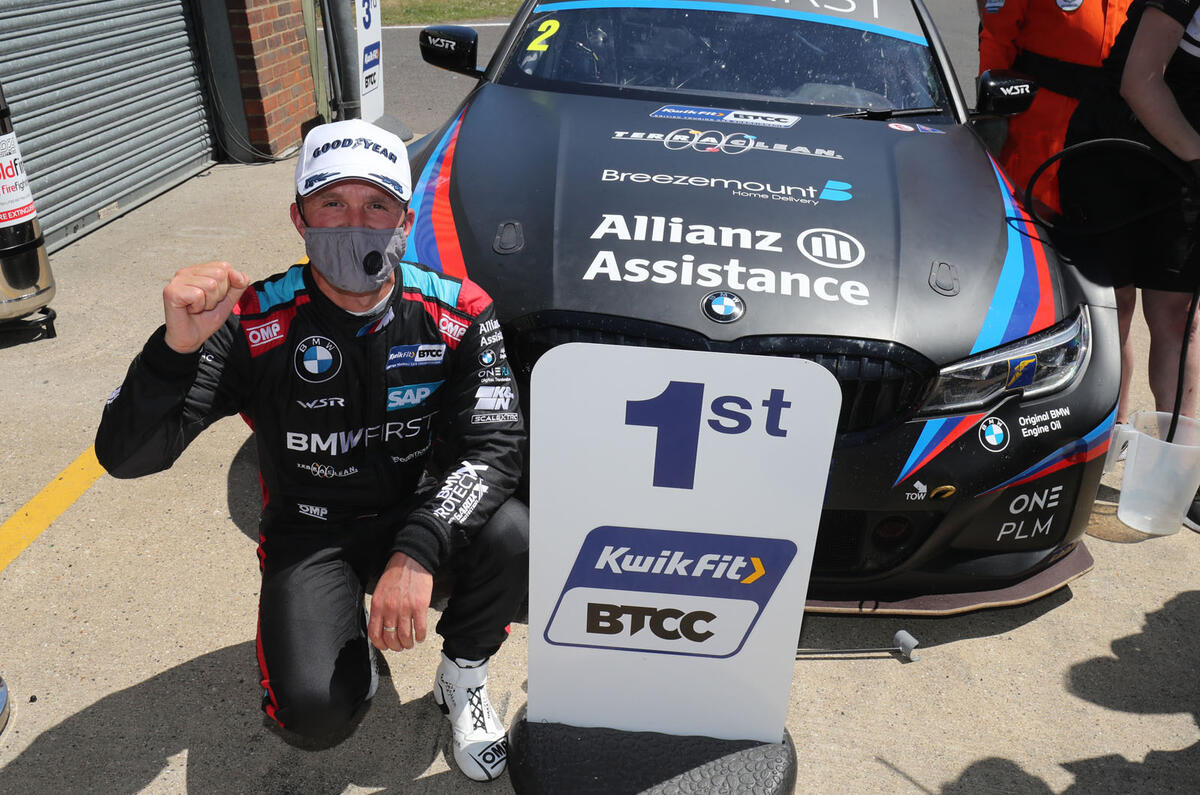 Team spirit BTCC stars Colin Turkington and Tom Oliphant