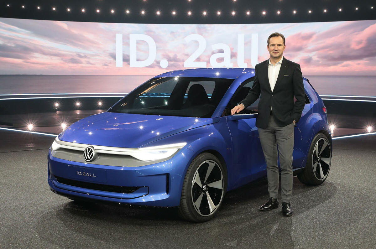 22 000 Volkswagen ID 2 gives blueprint for cheap electric cars