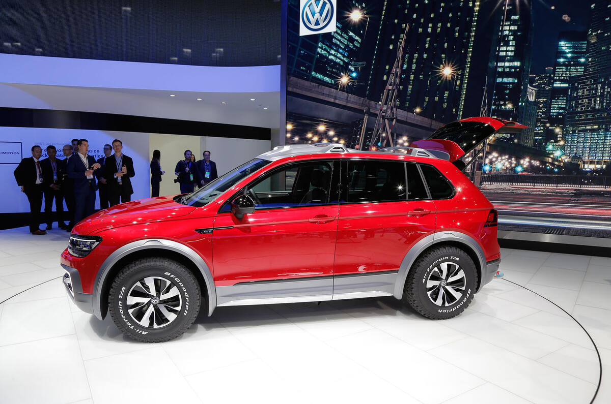 VW Tiguan GTE Active concept revealed in Detroit | Autocar