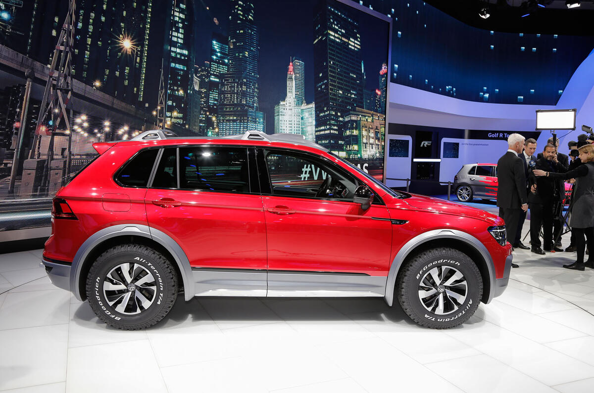 VW Tiguan GTE Active concept revealed in Detroit | Autocar