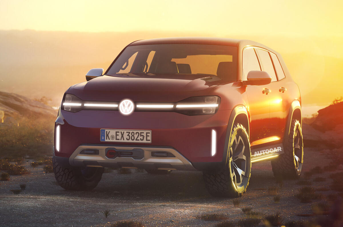 VW ID 4x4 render front