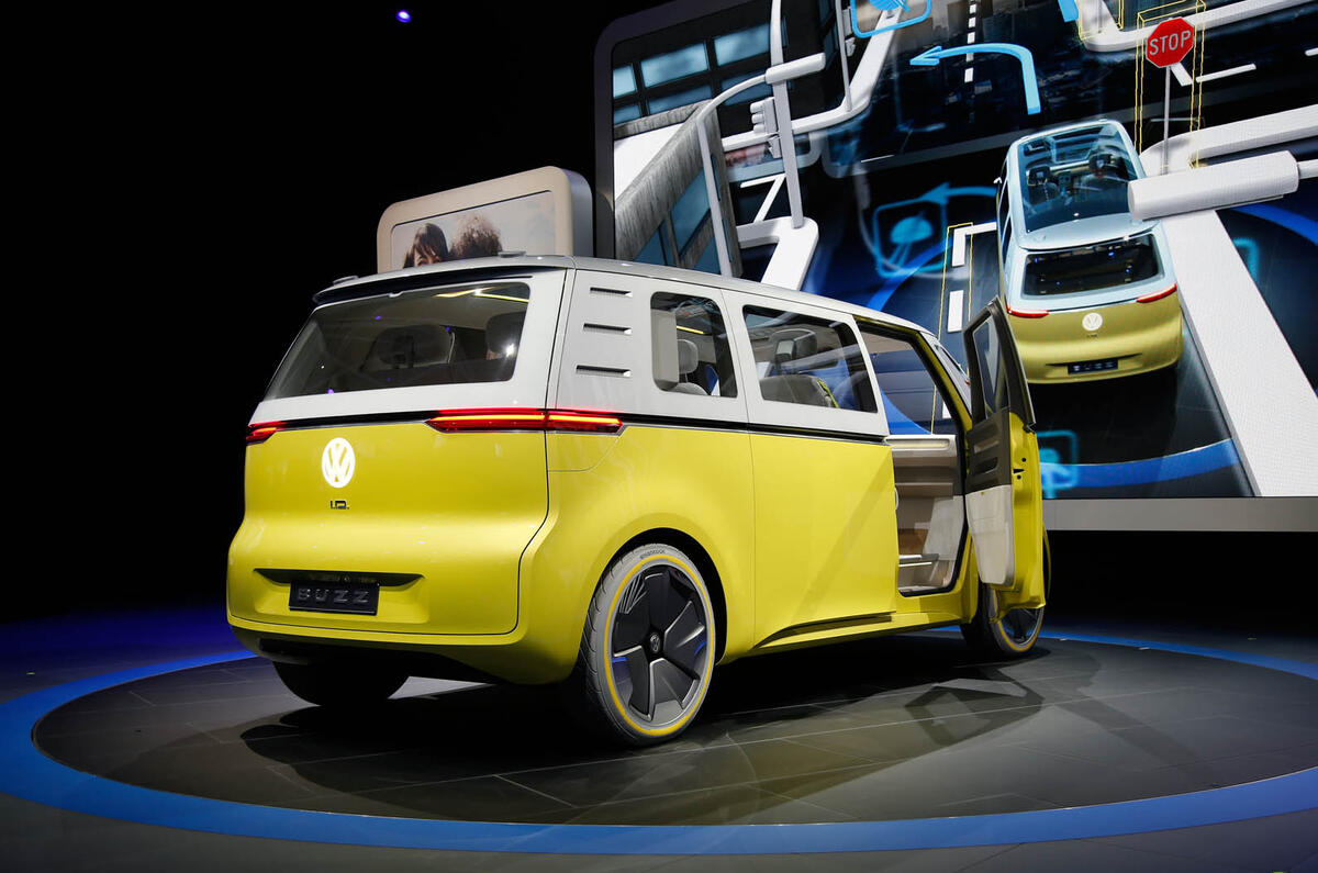 New Volkswagen Microbus Concept Revealed At Detroit Motor Show | Autocar