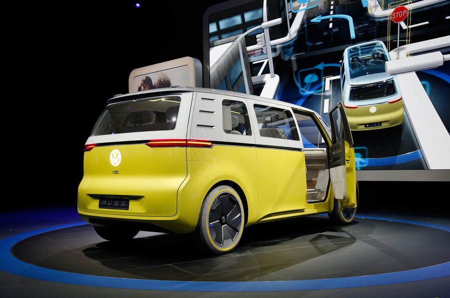 New Volkswagen Microbus concept revealed at Detroit motor show  Autocar