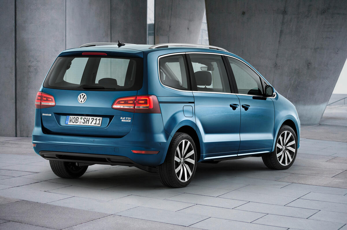 Revised Volkswagen Sharan Revealed Autocar