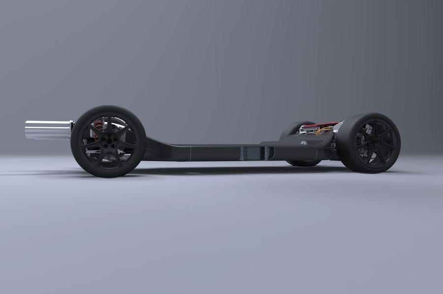 Williams reveals electric vehicle skateboard chassis Autocar