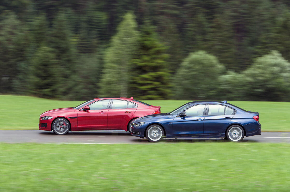 Jaguar XE S Versus BMW 3 Series 340i Sport | Autocar