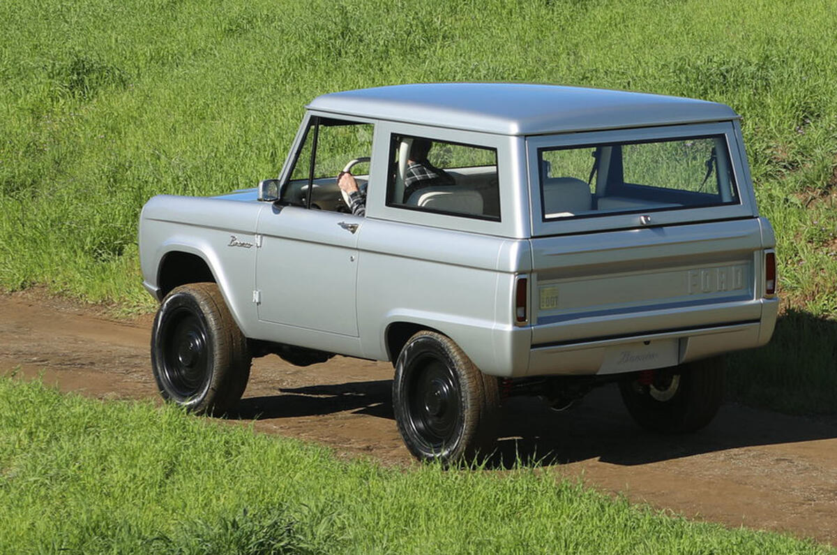 American Start Up Launches Electrified Classic Ford Bronco