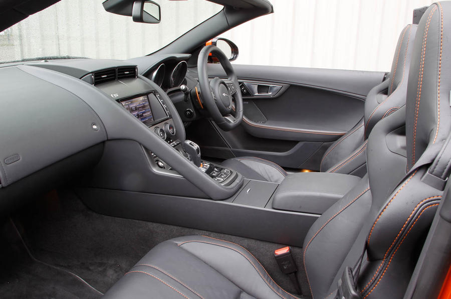 Jaguar F Type Convertible Interior Autocar
