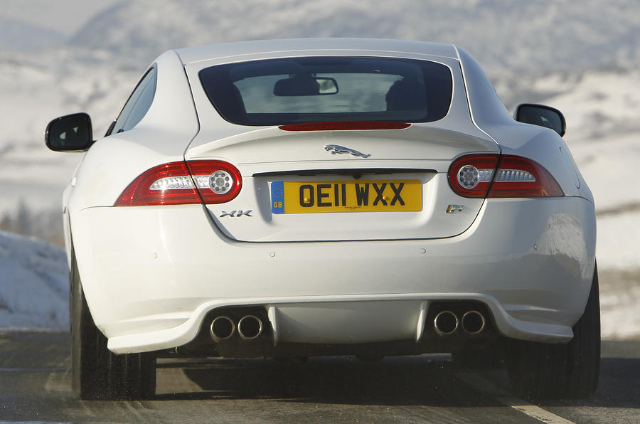 jaguar xk rear