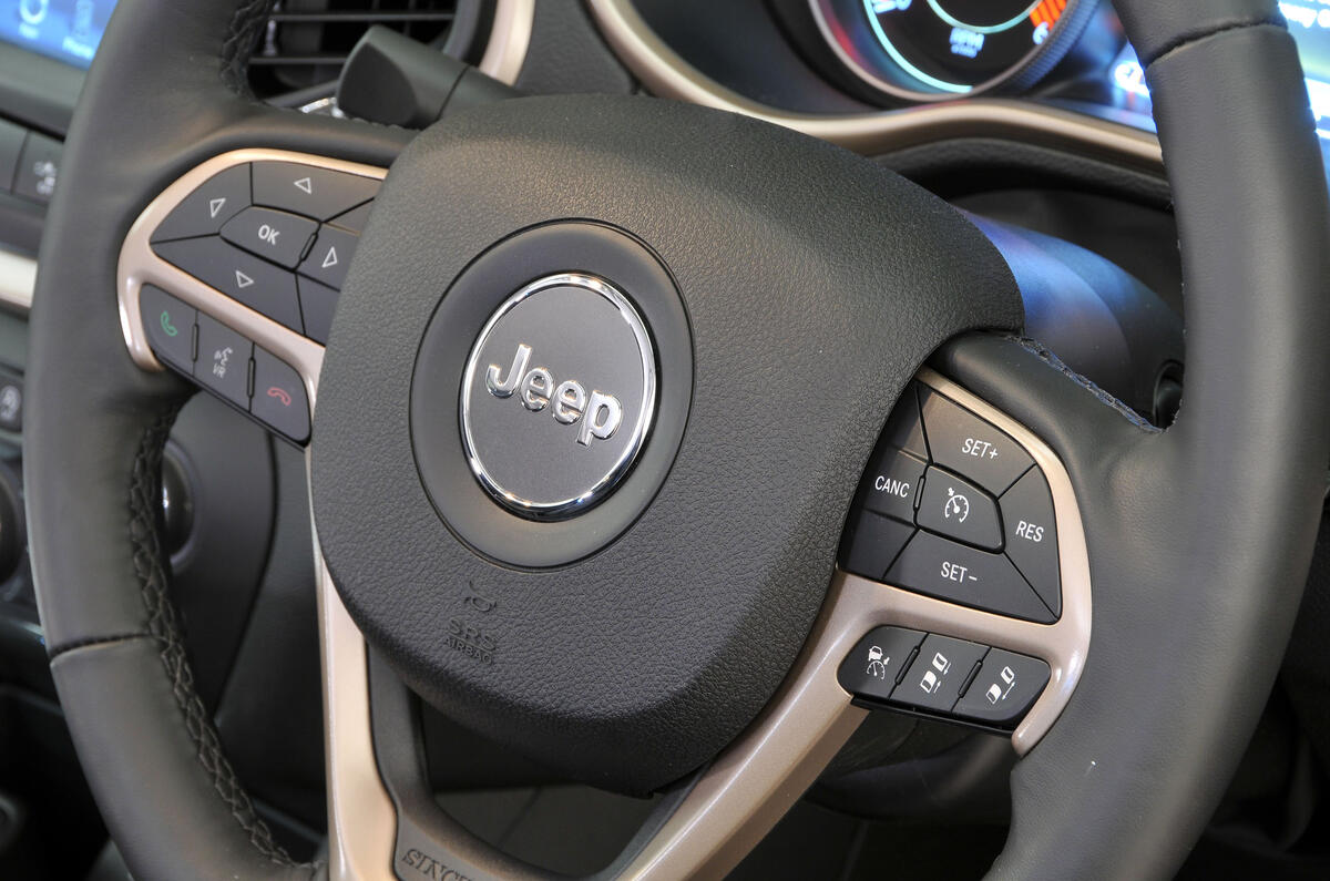 2016 Jeep Grand Cherokee Steering Wheel