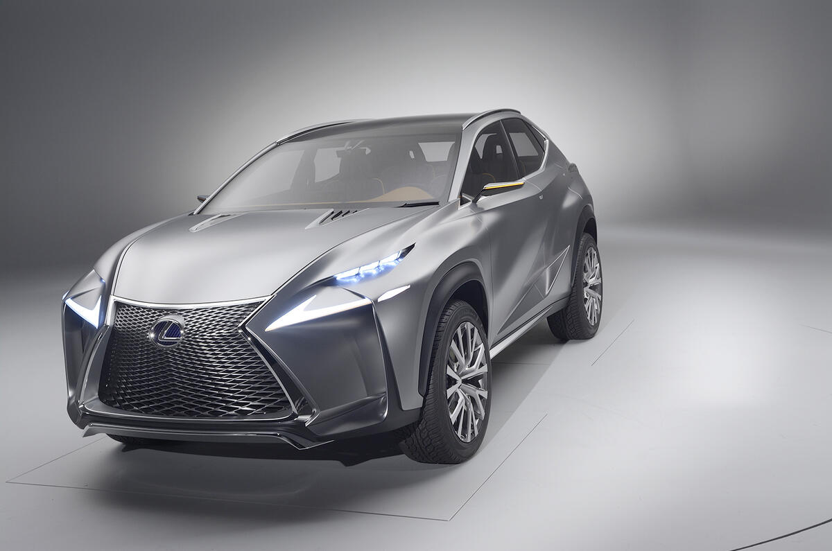 Frankfurt Motor Show 2013: Lexus Lf-nx Concept 