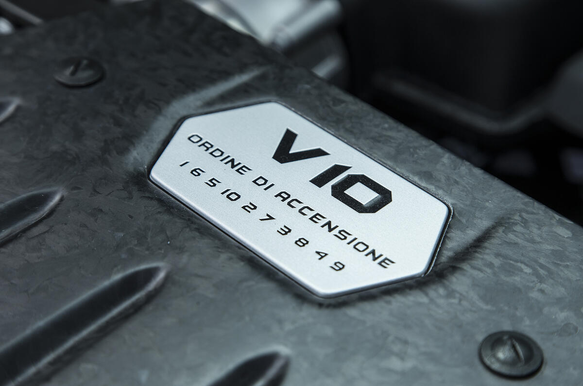 Plaque Lamborghini Huracán V10