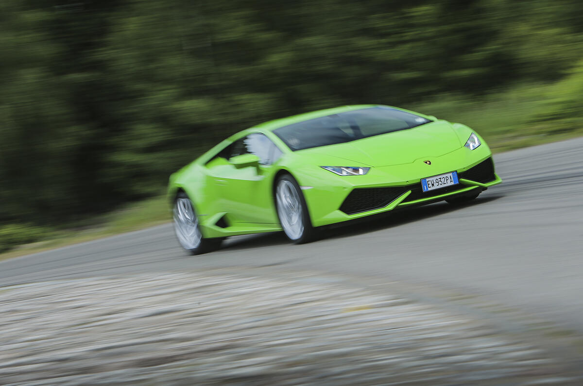 La Lamborghini Huracán de 602 ch