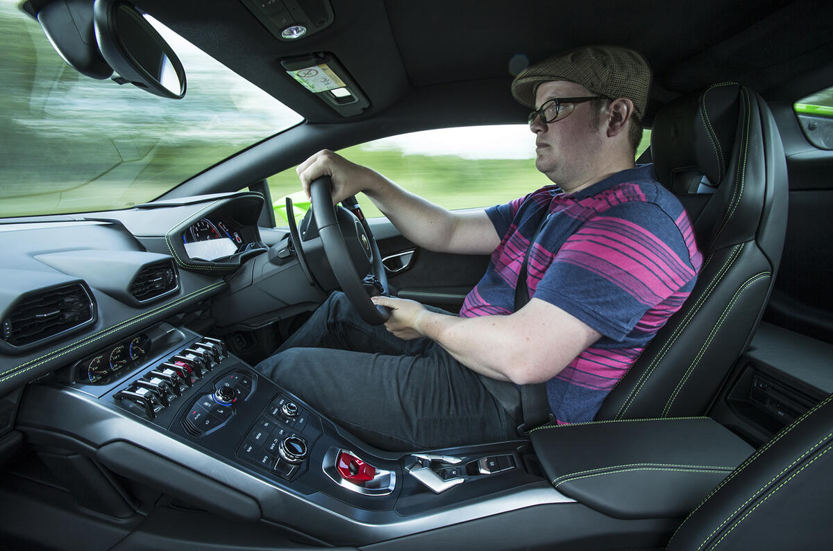 Conduire la Lamborghini Huracán 