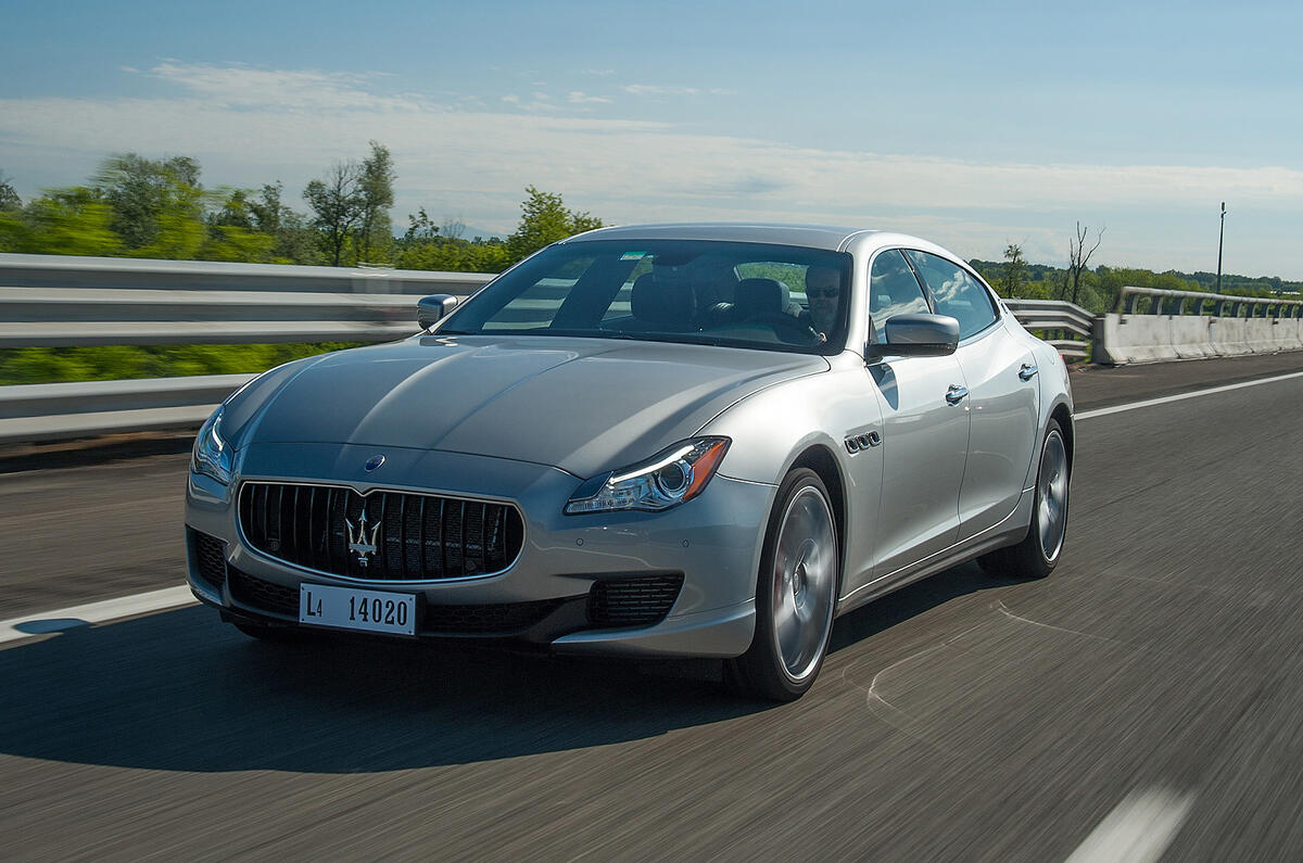 Maserati Quattroporte front quarter