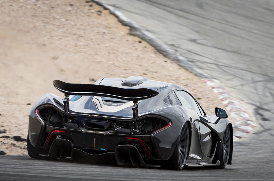 McLaren P1 exclusive track ride | Autocar