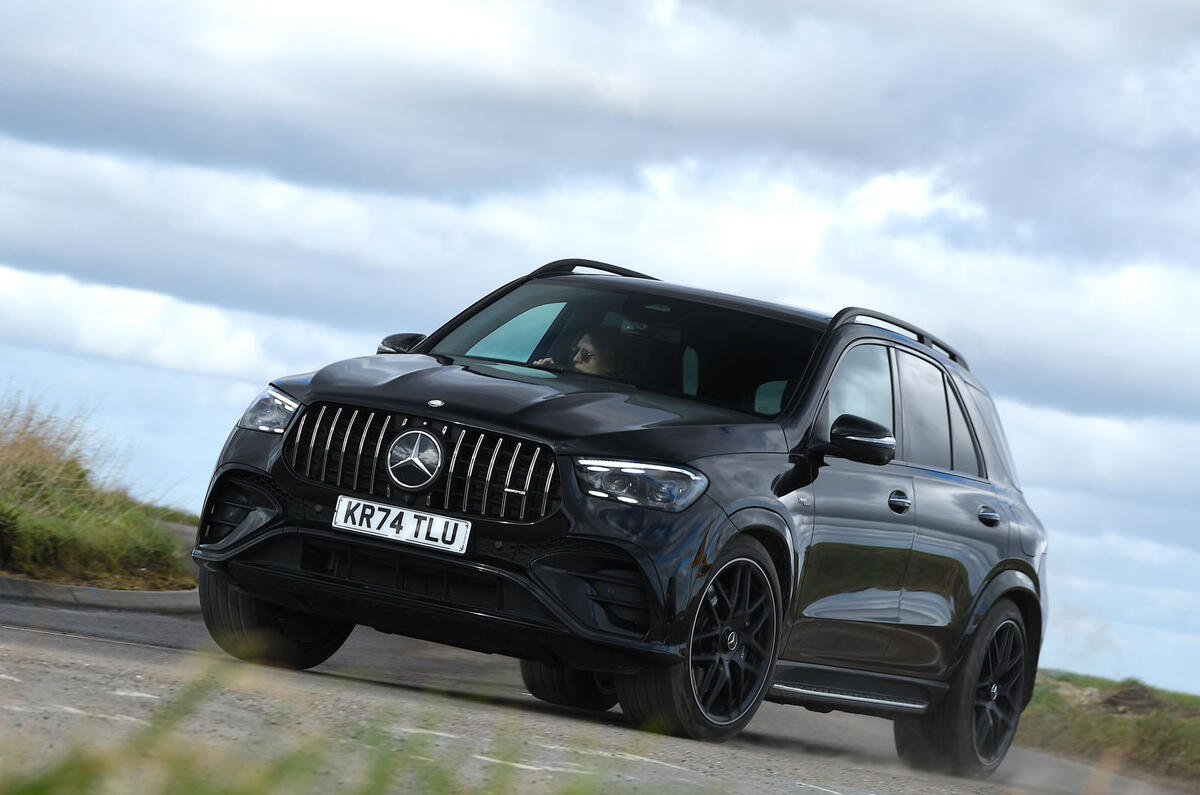 Merc GLE 53 AMG Turbo Hybrid 2025 Review angle avant 8210