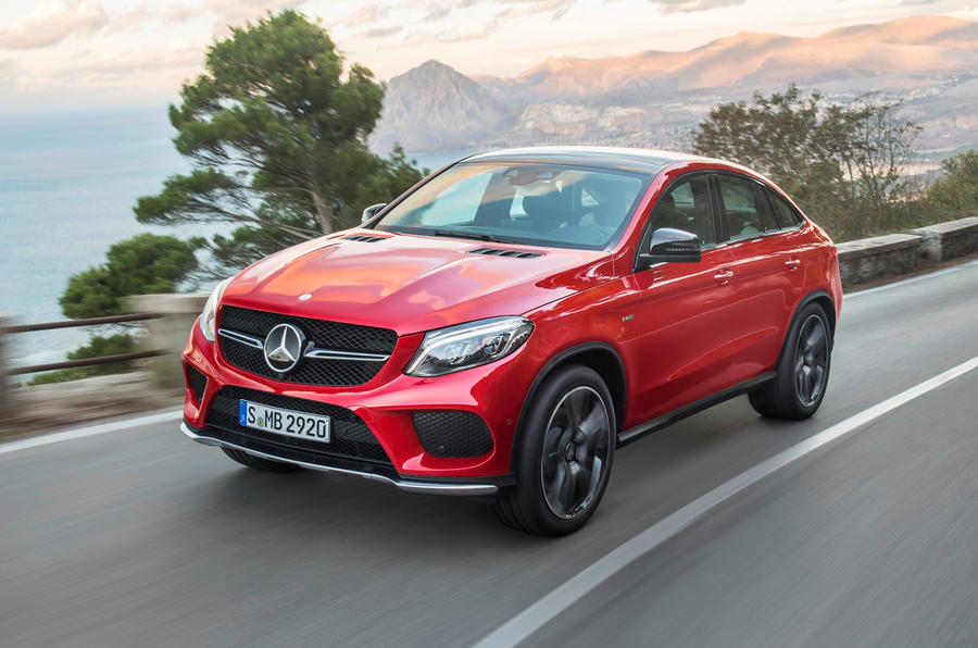 Mercedes Benz Gle Coupé On Display At Detroit Motor Show