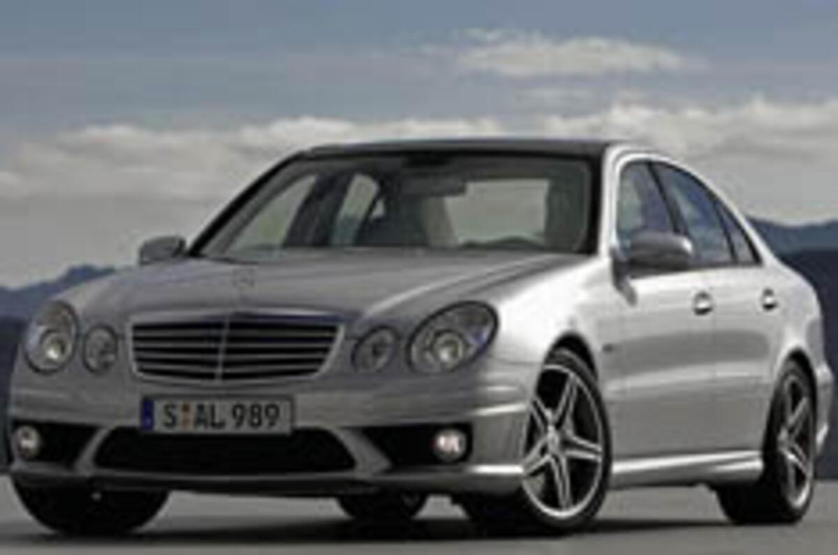 Merc pulls covers off E63 AMG