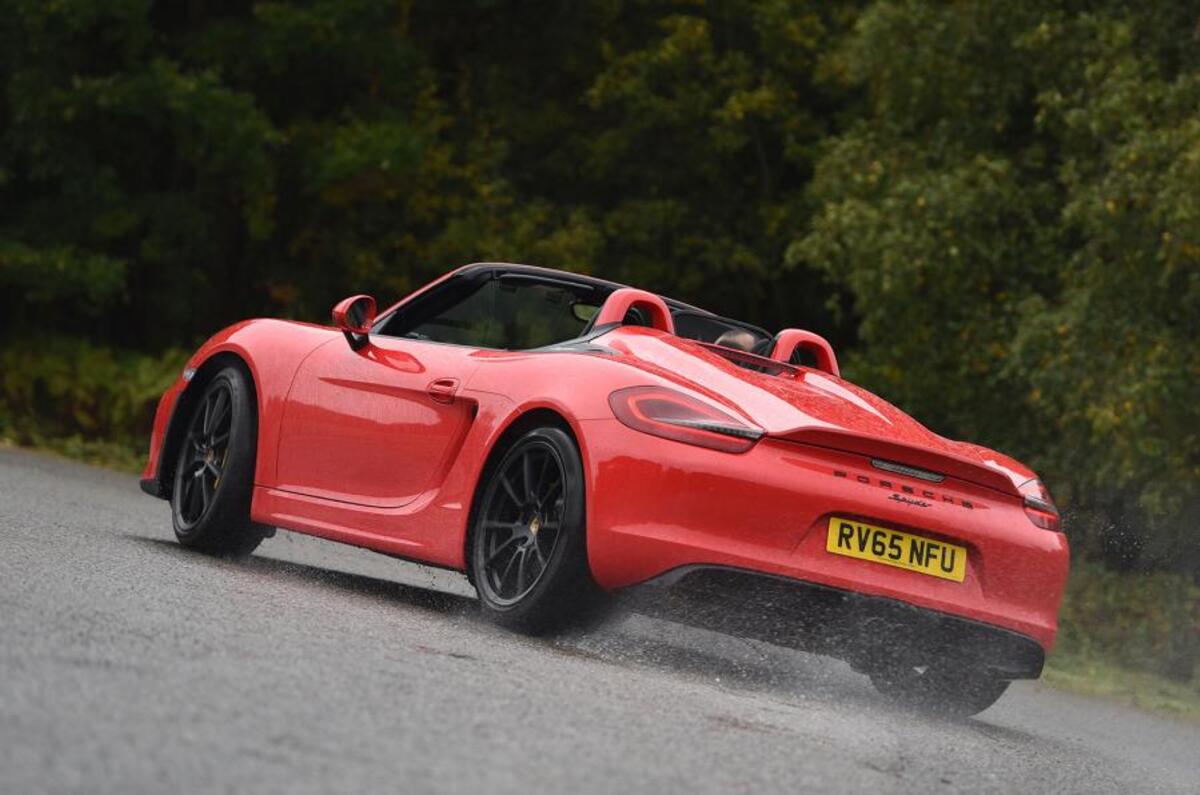 Porsche boxter spyder