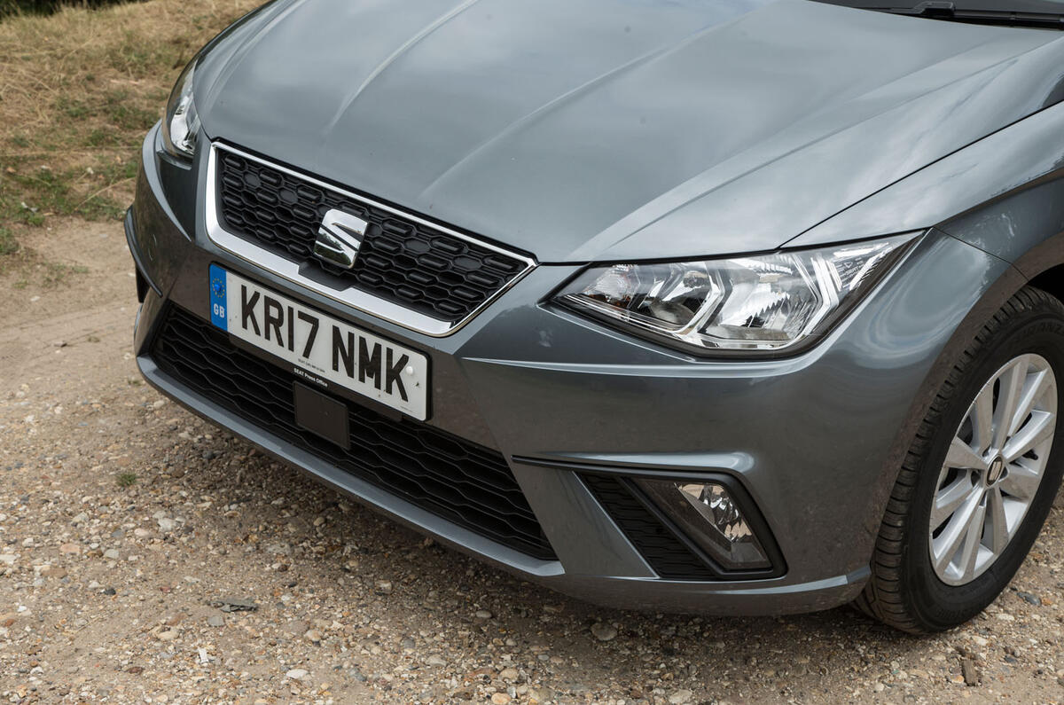 Seat Ibiza front end