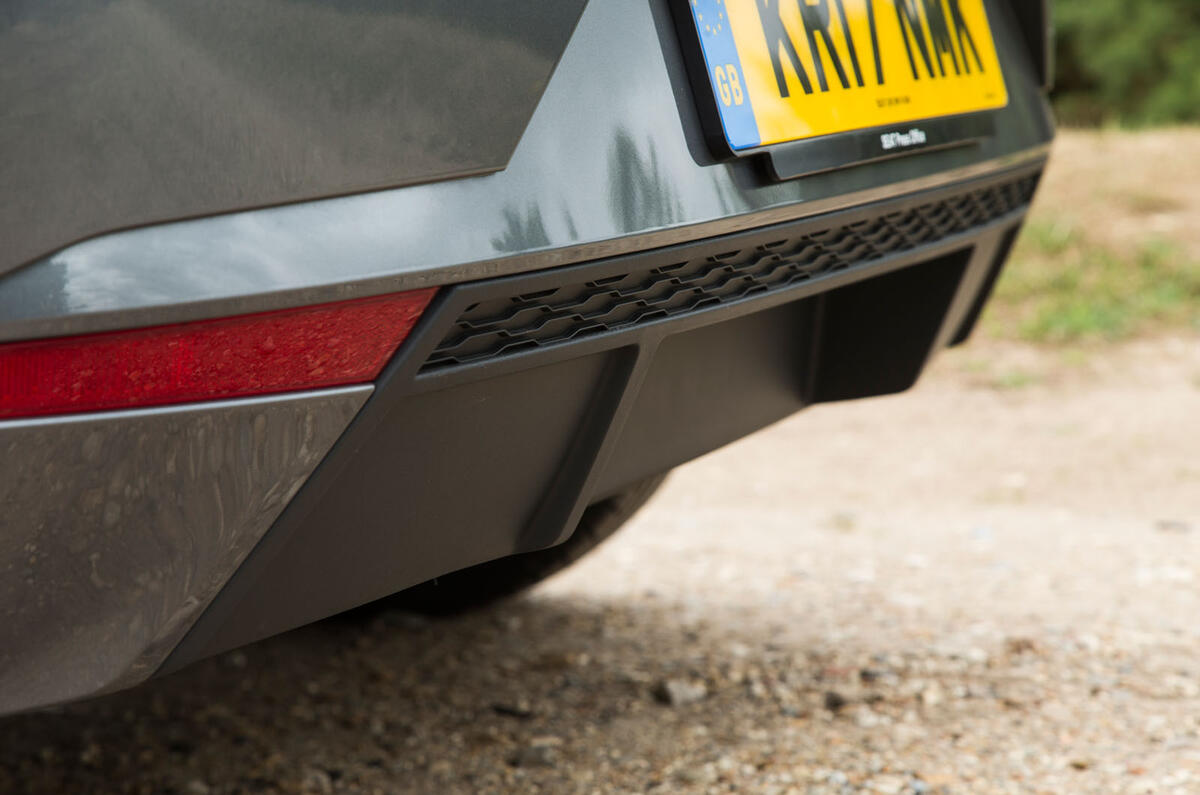 Seat Ibiza rear diffuser