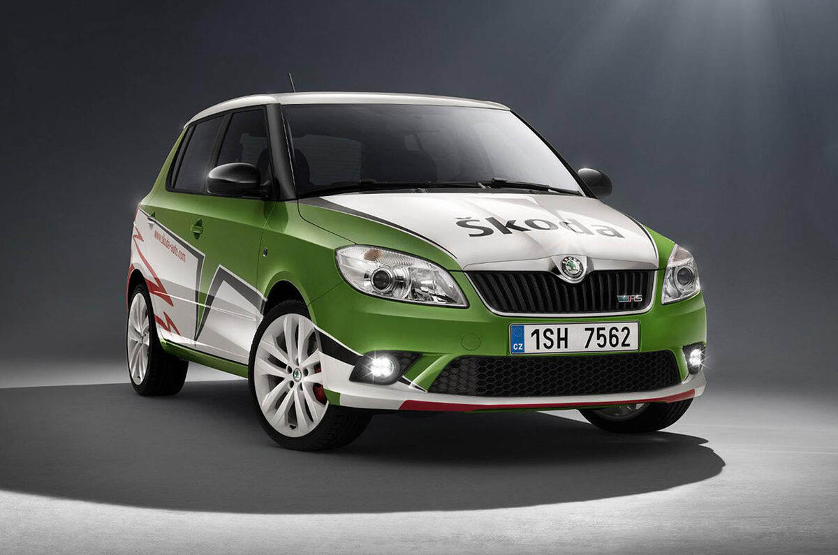 Skoda vrs обои