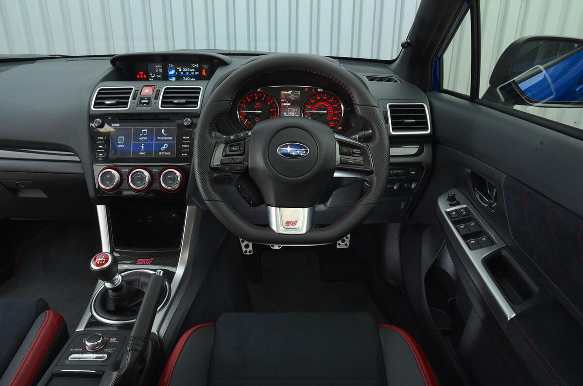 Subaru Wrx Sti 14 17 Interior Autocar