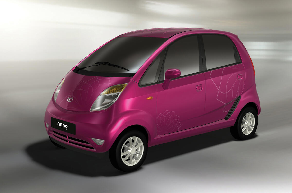 Get your Tata Nano in pink Autocar