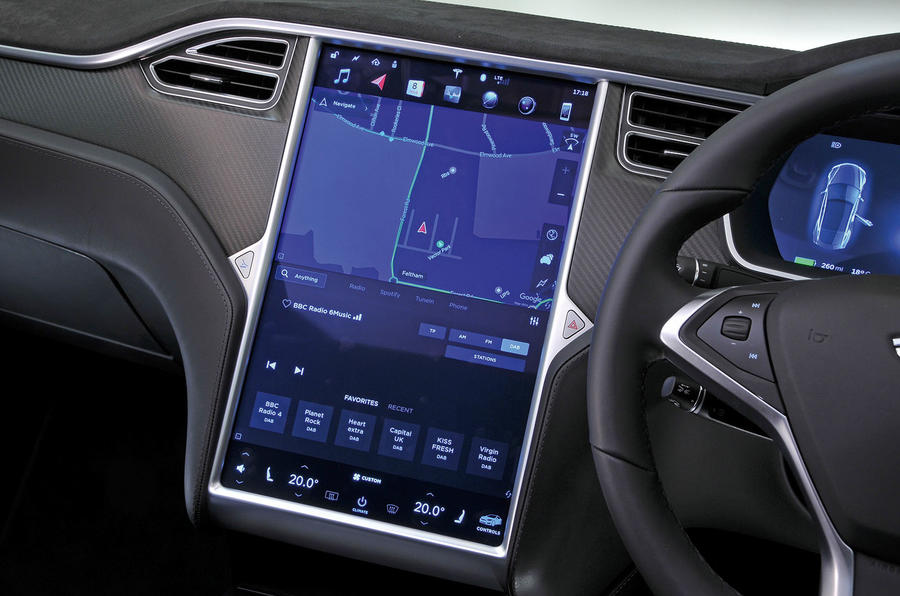 tesla model s radio