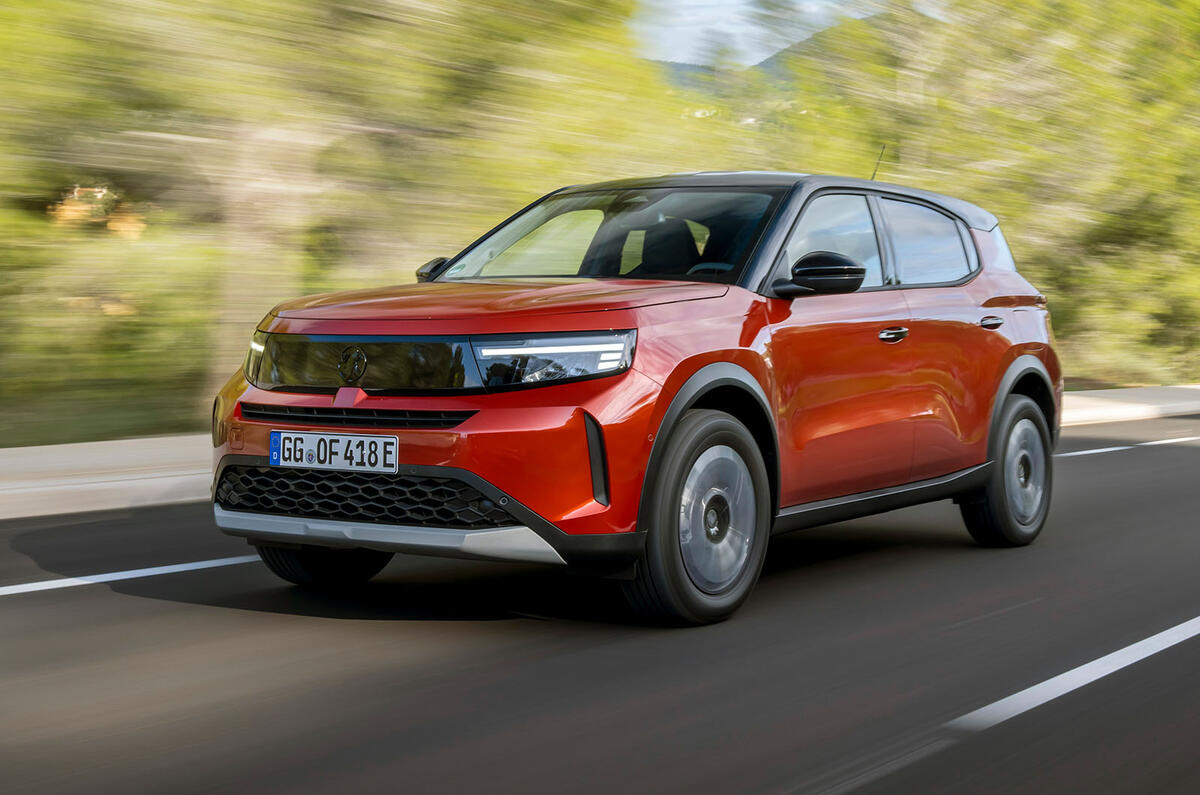 Vauxhall Frontera Electic review 2024 01 front tracking